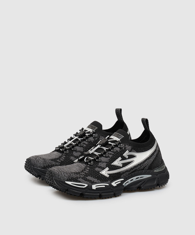 Off-White Черные кроссовки Be Right Back OF06208001 изображение 2