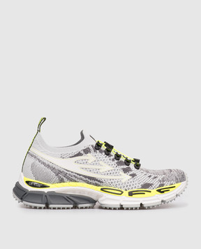 Off-White Сірі кросівки Be Right Back OMIA2AOS26FAB001