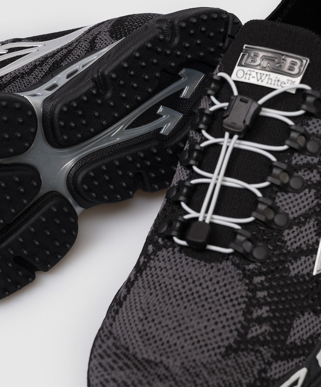 Off-White Чорні кросівки Be Right Back OMIA2AOS26FAB001 зображення 5