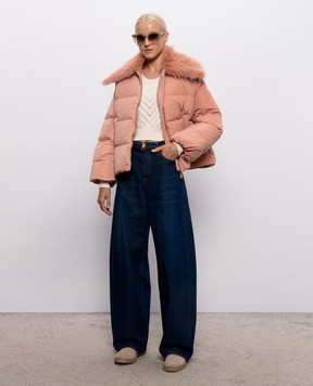 Twinset Синие джинсы с поясом 262TP2540