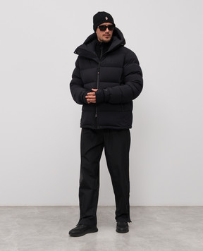 Moncler Grenoble Черный горнолыжный пуховик Isorno K20971A00050539X6