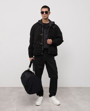 Stone Island Сіра спортивна куртка з логотипом K2S156100061S0051