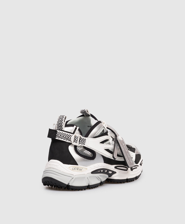 Off-White Серые комбинированные кроссовки Be Right Back OWIA28LS26FAB001 изображение 3