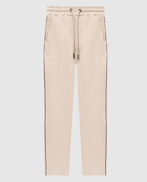Iceberg Бежеві спортивні штани з вишивкою логотипа B0506332
