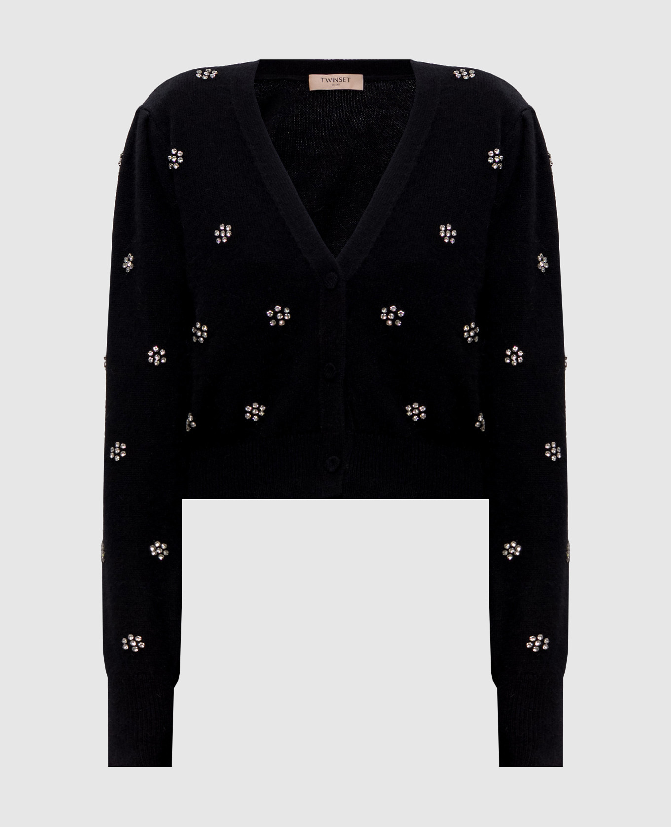 

Черный кардиган с шерстью ангоры, Кардиганы