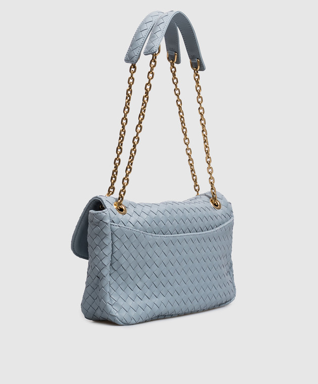 Bottega Veneta Голубая кожаная сумка Madison 876648V6JG0 изображение 3