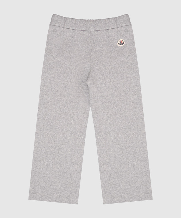 Moncler ENFANT Дитячі утеплені сірі спортивні штани L29548H00005899PS зображення 2