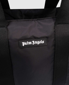 Palm Angels Черная сумка для мамы с логотипом PBXE001C99FAB001