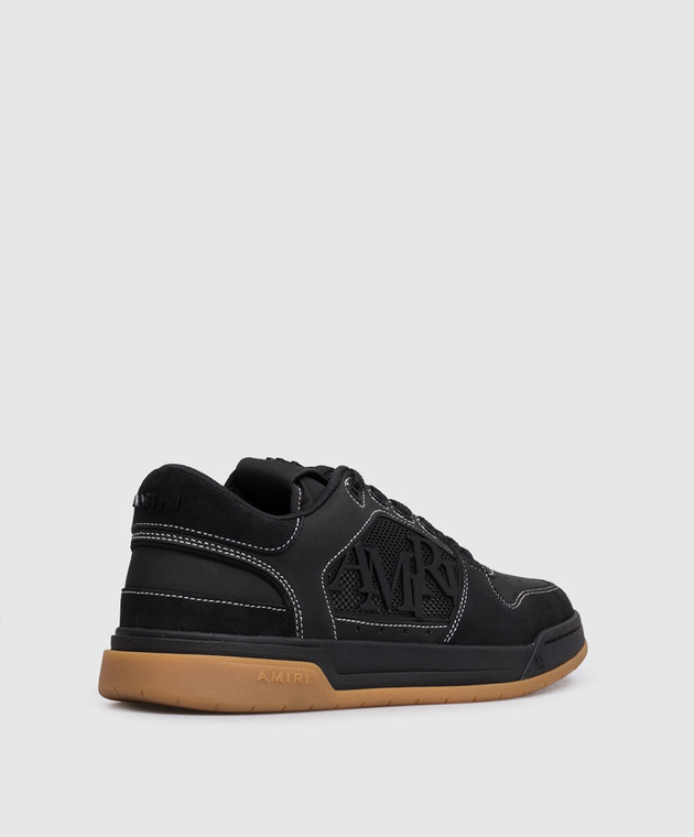 AMIRI Черные кожаные кроссовки CLASSIC LOW AMSNSN1092 изображение 3