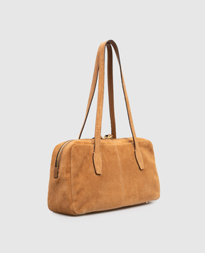 Gianni Chiarini Коричнева замшева сумка Aryna BS12219CMPL