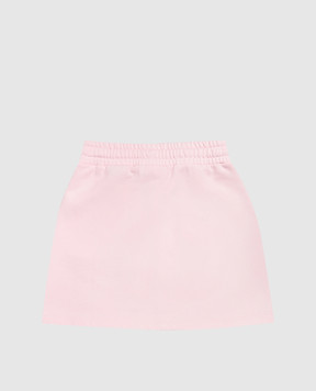 Off-White Дитяча рожева спідниця з принтом логотипа 44GCK002S26F001