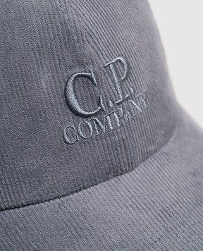 C.P. Company Детская белая кепка с вышивкой логотипа CSX005LVA08
