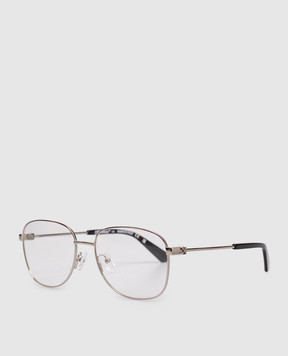 Off-White Серебристые очки с логотипом Arrow OW6017720057