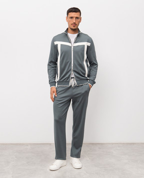 Stefano Ricci Біла футболка з монограмою MNH6105140TE0001