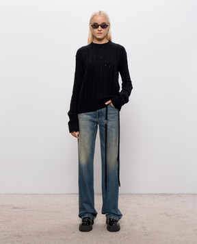 Ann Demeulemeester Синие джинсы Vive B0013781FA769