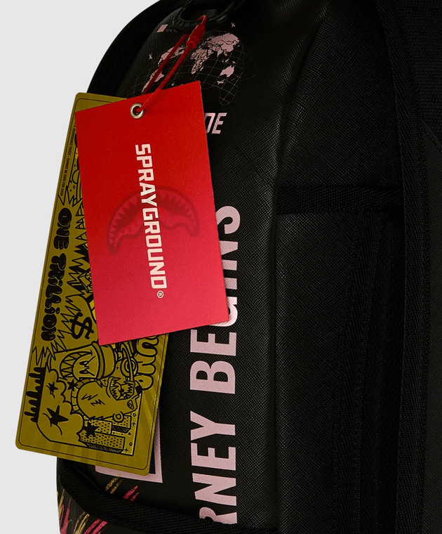 Sprayground Детский черный рюкзак DRAGON BEAR SHOCKWAVE 910B8617NSZ изображение 4