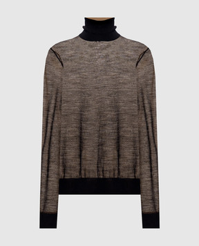 Maison Margiela MM6 Черный гольф с шерстью S62HA0111M13352