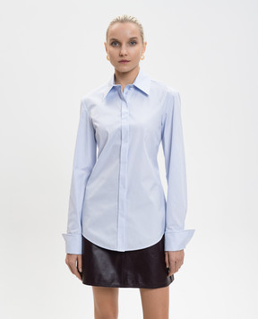 Max Mara Sportmax Блакитна сорочка SPXCOBEA SPXCOBEA