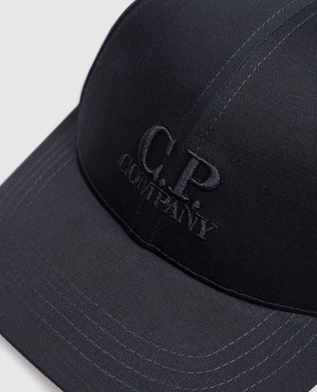 C.P. Company Детская синяя кепка с вышивкой логотипа CPX005LOA04