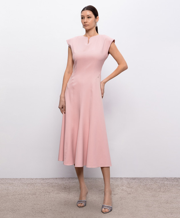 Nissa Розовое платье миди RZ16445 изображение 2