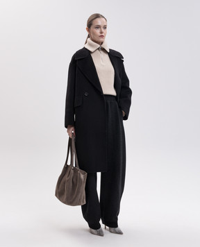 Max Mara Weekend Бежевый свитер LASER из шерсти WKDLASER