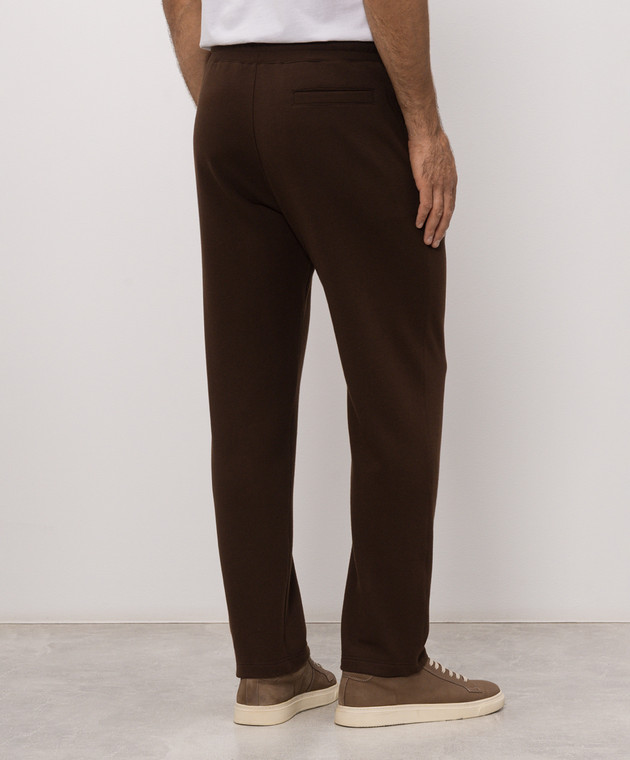 Brett Johnson Коричневі спортивні штани FW26J7JAR10CHE зображення 4