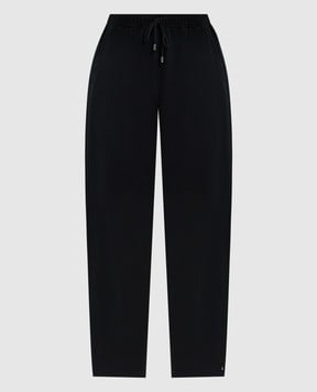 Max Mara Sportmax Чорні спортивні штани SPDNESPOLA SPDNESPOLA
