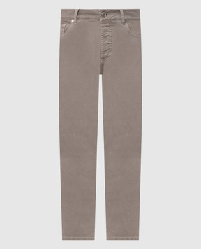 Brunello Cucinelli Джинсы серого цвета M277PD3210