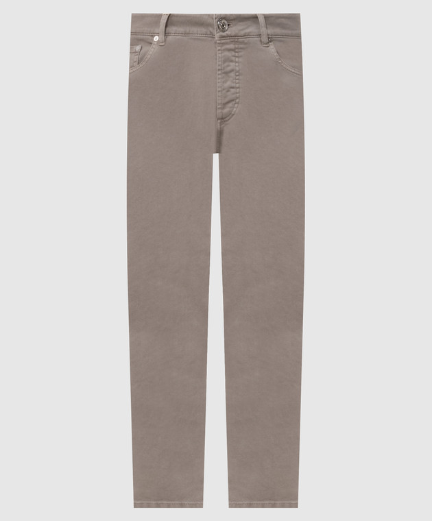 Brunello Cucinelli Джинси сірого кольору M277PD3210