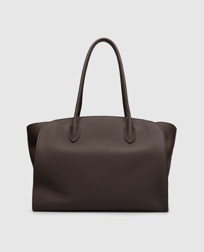 The Row Коричнева сумка-тоут Marlo W1800L133