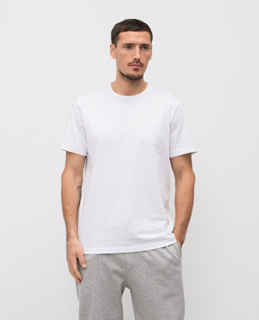 Peserico Белая футболка с логотипом R55000J0Q302358