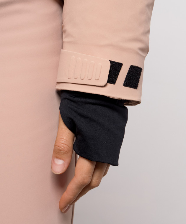 Moncler Grenoble Розовая горнолыжная куртка Danses L20981A00017597S3 изображение 5