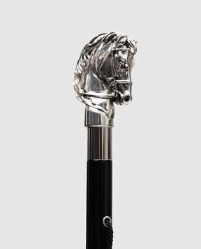 Pasotti Черный рожок для обуви Silver Horse PFPEXXCSF04