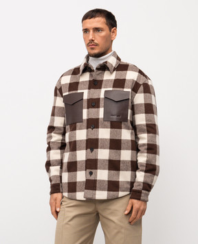 Mackage Коричнева куртка Ryker в клітинку RYKERPL