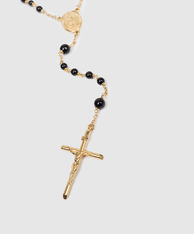 Dolce&Gabbana Ожерелье с подвеской в виде креста оберега WNP7S2W1111 изображение 3