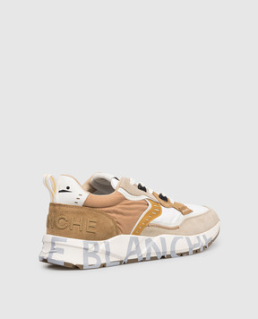 Voile Blanche Коричневі комбіновані кросівки CLUB01 0012017465142D47