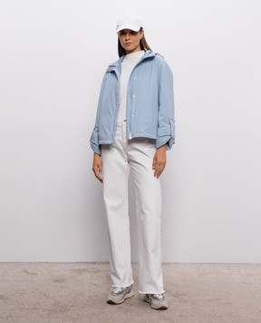 Herno Голубая куртка с капюшоном GI00051DR12387SZ