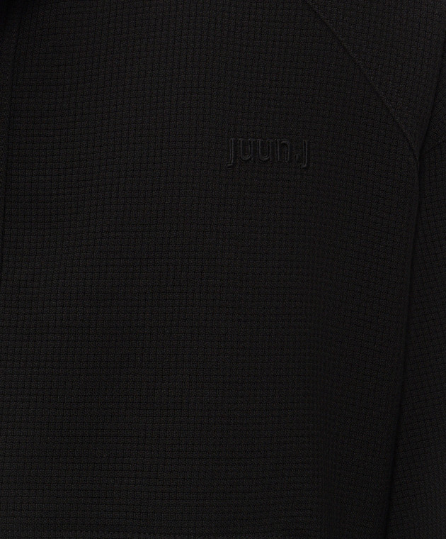 Juun.j Чорна куртка з вовни JC6764P005 зображення 5