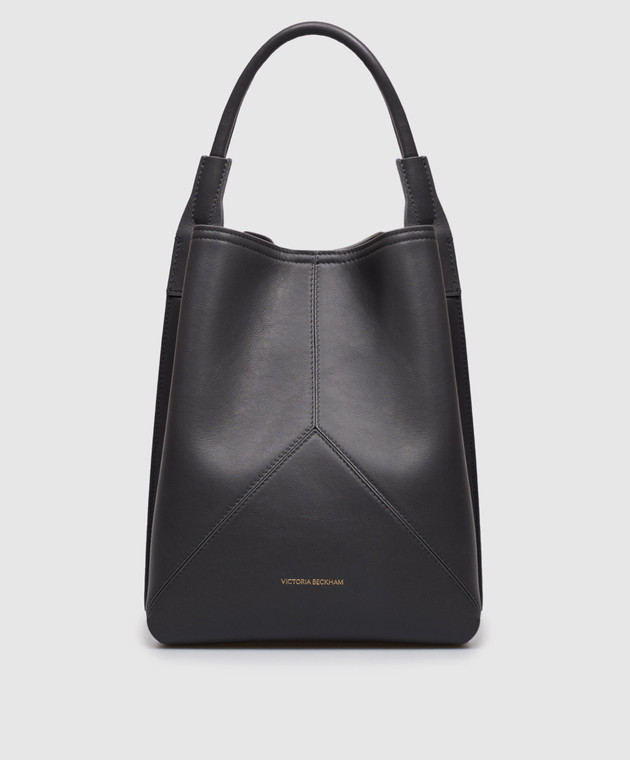 Victoria Beckham Серая кожаная сумка Victoria B326AAC007564A