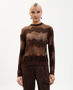 Sofie D`Hoore Коричневий джемпер MORACA з вовни MORACAYPE