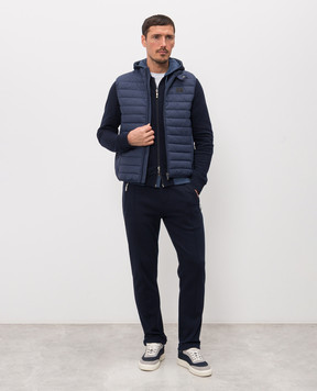 Doriani Cashmere Синя спортивна куртка 840CAPTAZLUNJ29