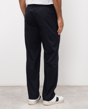 Peserico Сині штани з нашивкою логотипа R5423400029