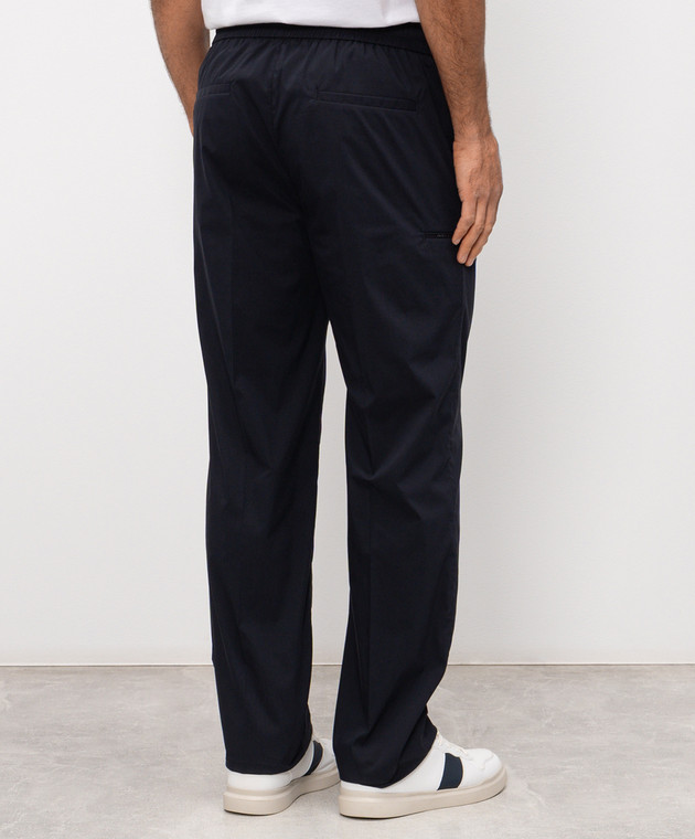 Peserico Сині штани з нашивкою логотипа R5423400029 зображення 3