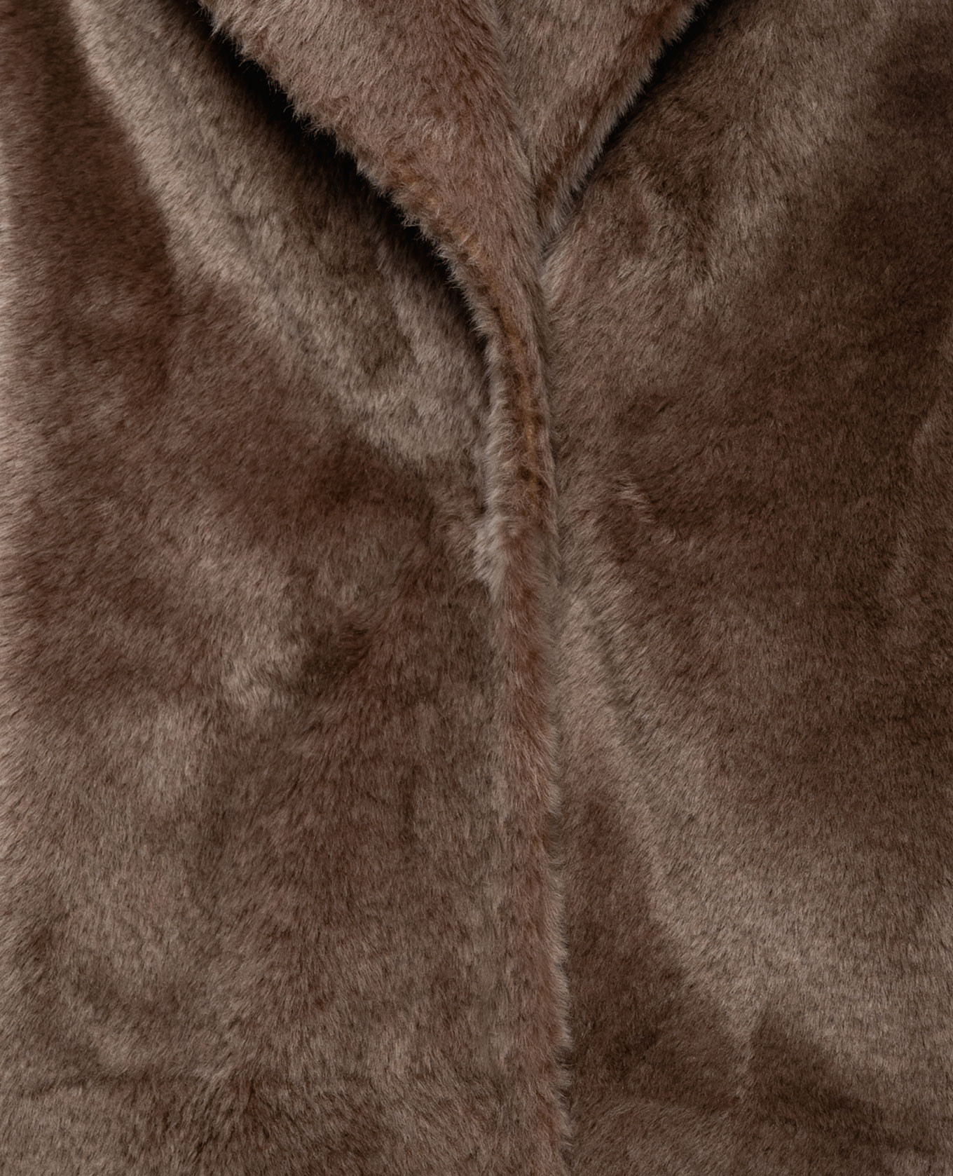 Babe Pay Pls Двухсторонняя коричневая дубленка 2633MERINO изображение 6