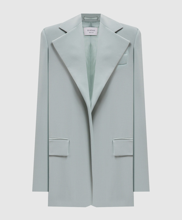 Max Mara Sportmax Зеленый жакет TENACE из шерсти SPXTENACE