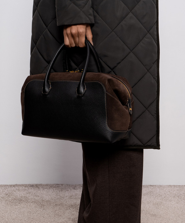 Gianni Chiarini Кожаная сумка-боулер Gemma BS12241COMMGRNCM изображение 2