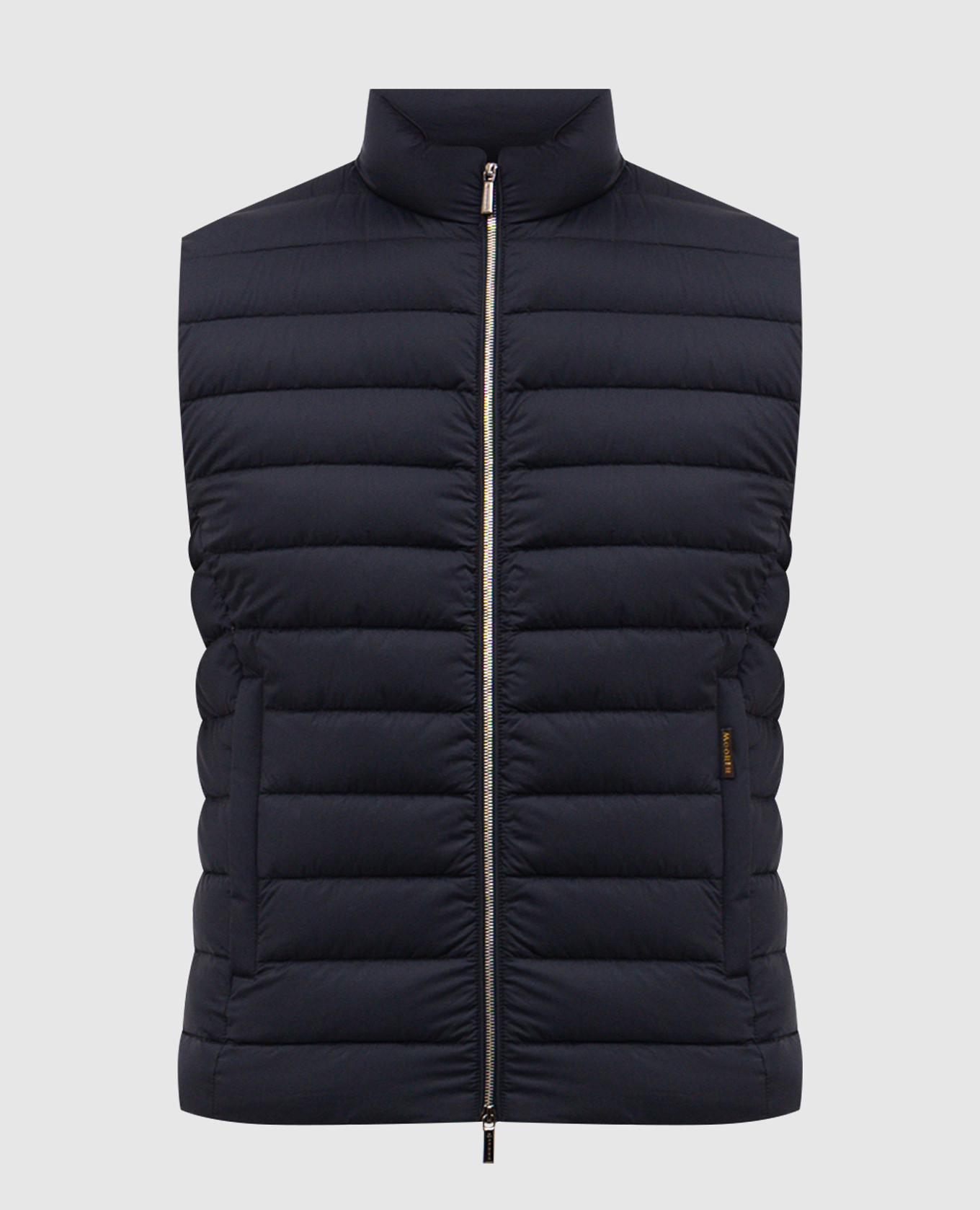 Синий пуховой жилет CALAF