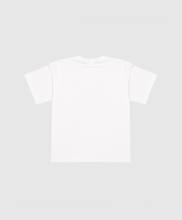 Maison Margiela MM6 Дитяча біла футболка з принтом M61125MM08G зображення 2