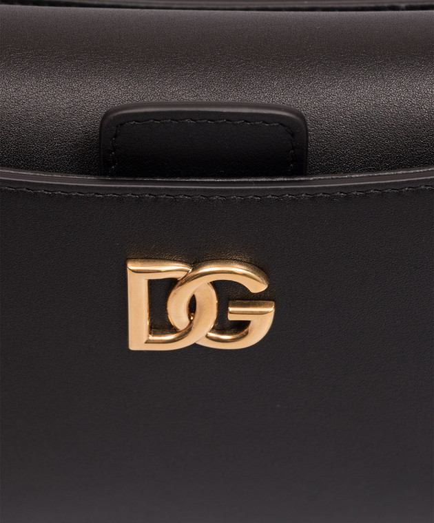 Dolce&Gabbana Черная кожаная сумка BI3466A3P00 изображение 4