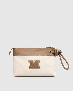 Max Mara Бежевый клатч RISIA BCHFRISIA